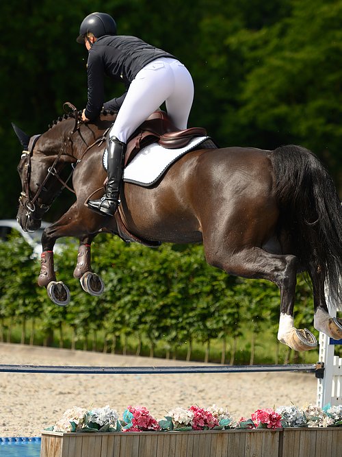 PSOS PRO Jump Saddle Pad White/Black