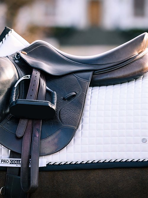 PSOS PRO Jump Saddle Pad White/Black