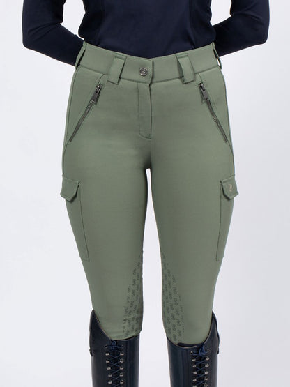 PSOS Ava Breeches, Khaki Green