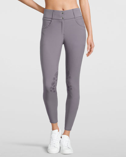 PSOS Charlie Breeches Half Seat Grey