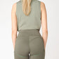 PSOS Enya Sleeveless Base Layer, Khaki Green