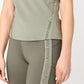 PSOS Enya Sleeveless Base Layer, Khaki Green