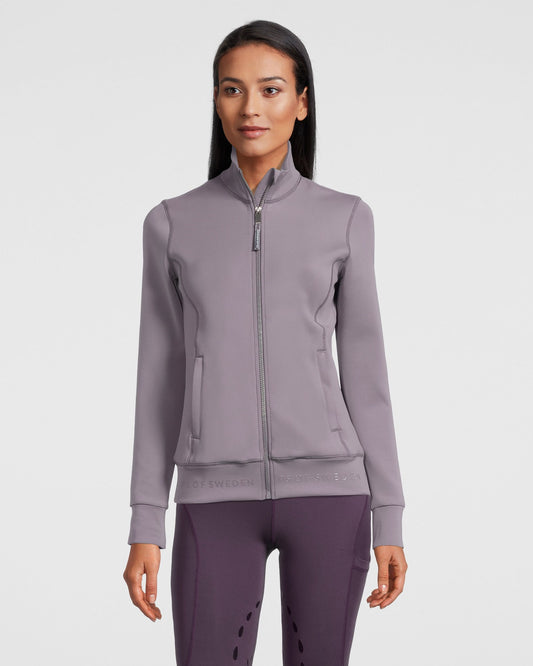PSOS Faith Zip-up Sweater Grey