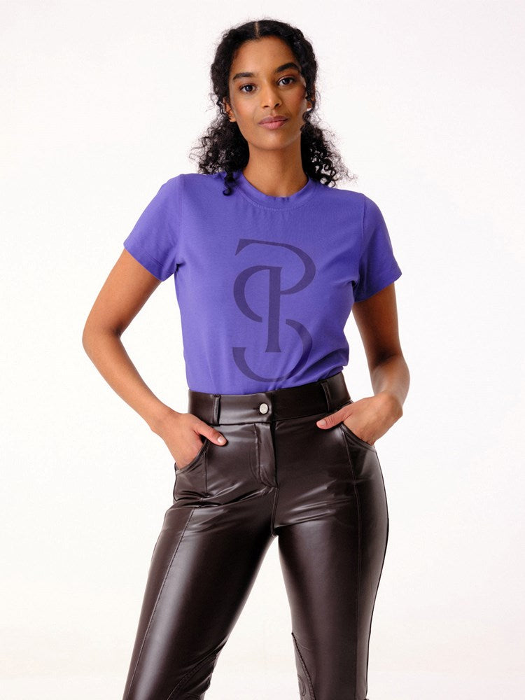 PSOS Signe Cotton Tee, Lilac