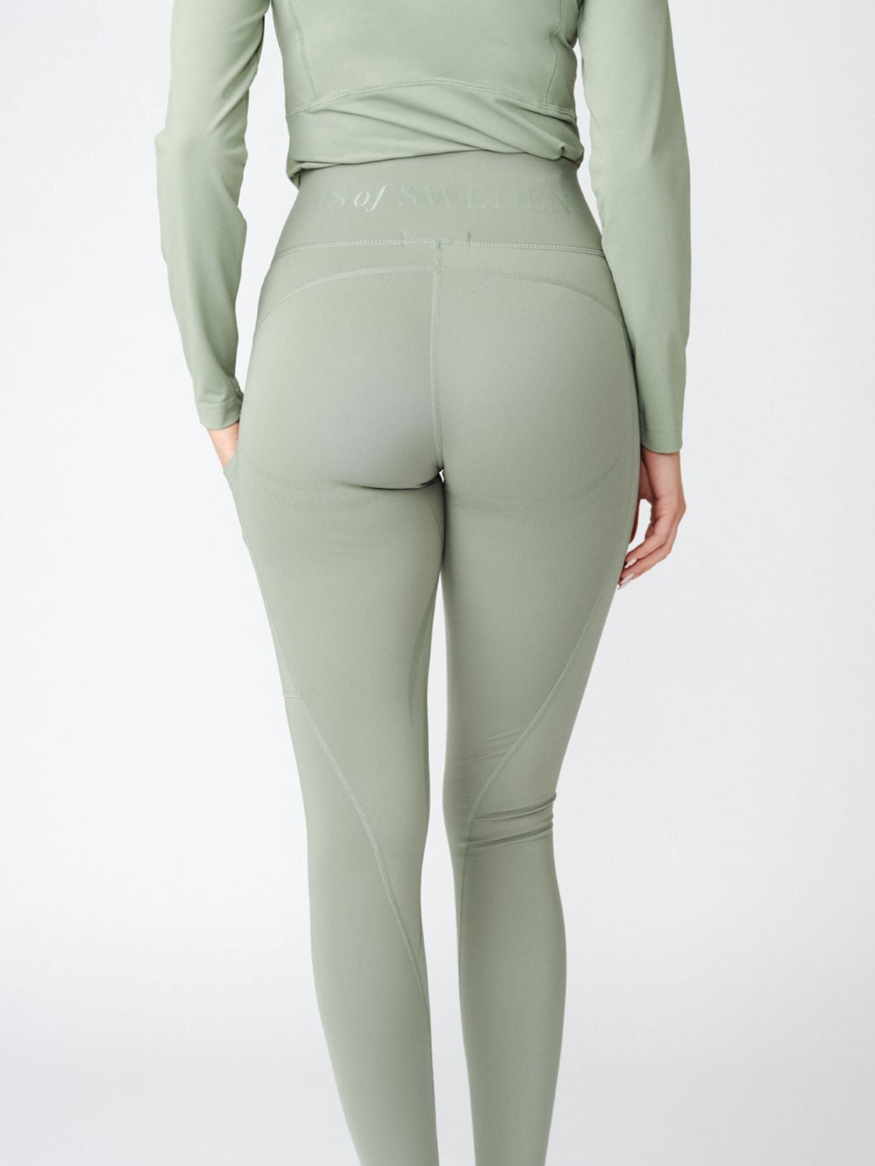 PSOS Jocelyn Tights, Khaki Green