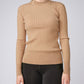 PSOS Klara L/S Knit Sweater Camel