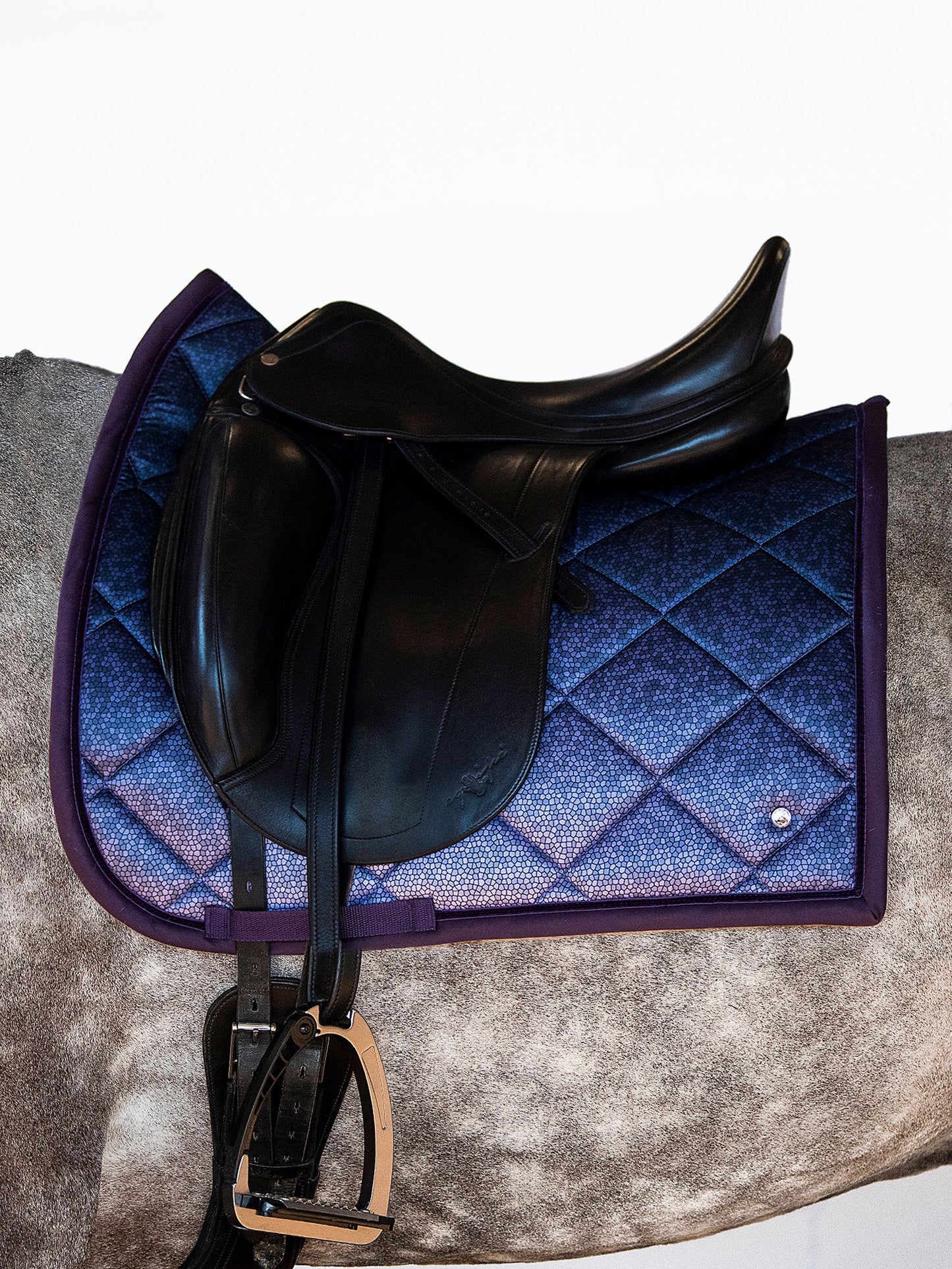 PSOS Ombre Dressage, Plum Saddle Pad