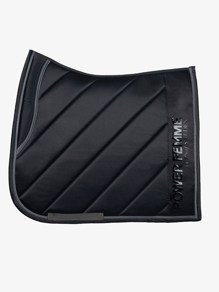 PSOS Dressage Pad, Diagonal, Black