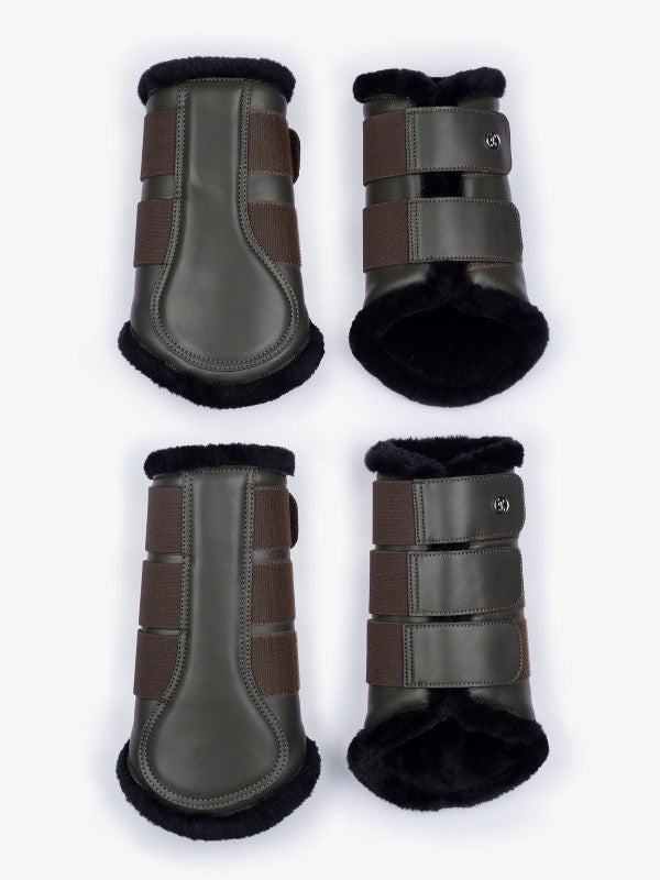PSOS Premium Brushing Boots, Dark Grey
