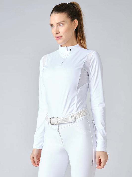 PSOS Madison L/S Competition Top, White
