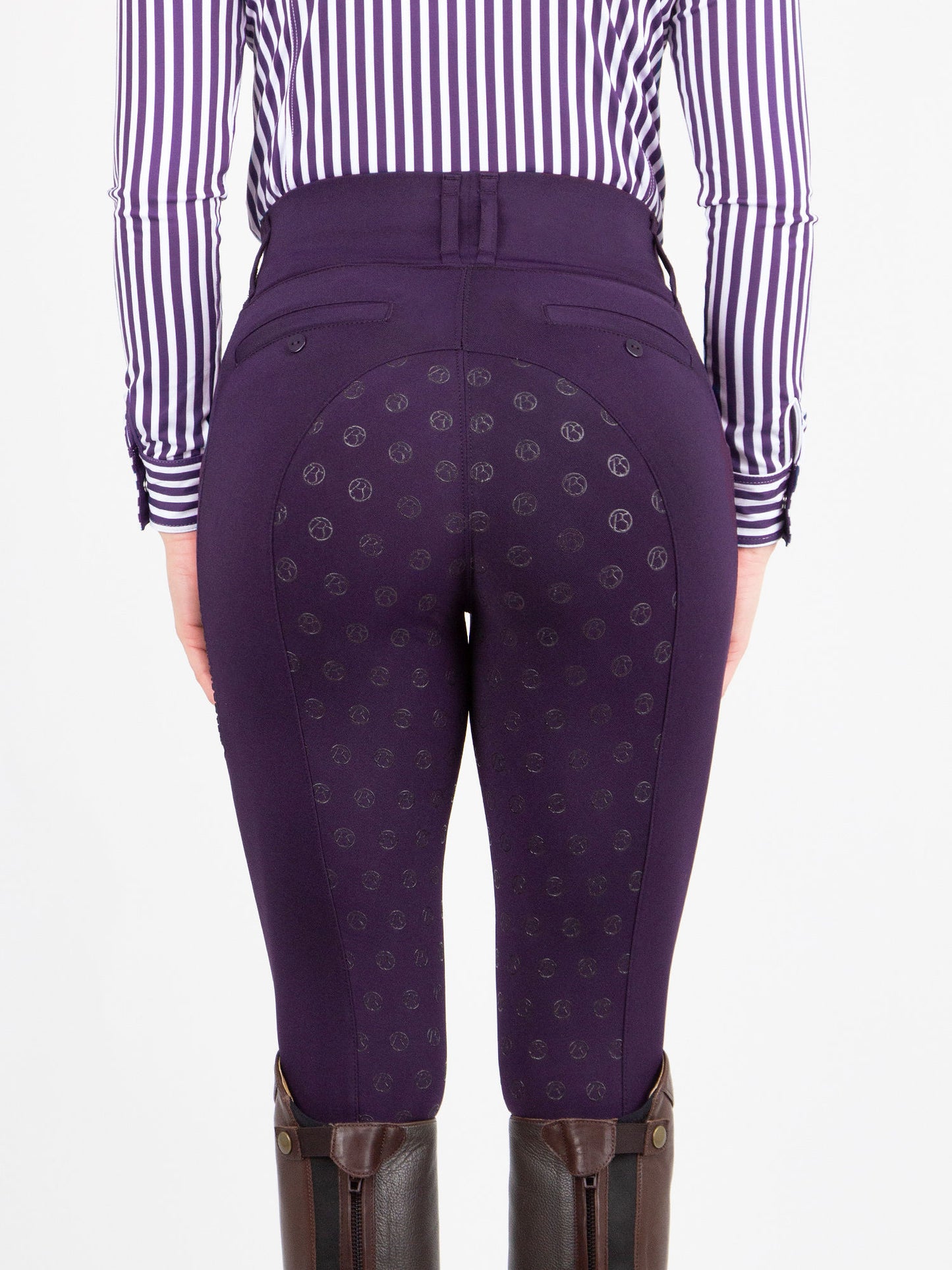 PSOS Mathilde Riding Tights, Plum