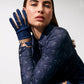 PSOS Running Horse Gloves, Denim